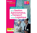 Parcours interactifs - Tome unique FAMILLE DES MÉTIERS DE LA GATL - 2de Bac Pro - 2024 - Livre élève