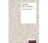 Leçons de la Shoah