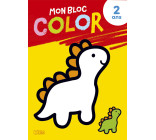 BLOC COLOR LE DINOSAURE