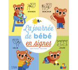 La journée de bébé en signes