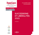 Successions et libéralités 2021