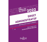 Annales Droit administratif 2022