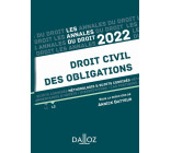 Annales Droit civil des obligations 2022 - Méthodologie & sujets corrigés