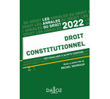 Annales Droit constitutionnel 2022 - Méthodologie & sujets corrigés