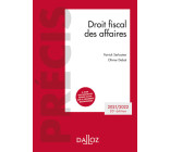 Droit fiscal des affaires 2021-2022. 20e éd.