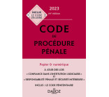 Code de procédure pénale 2023 64ed annoté - Inclus le code pénitentiaire