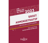 Annales Droit administratif 2023