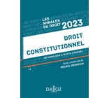 Annales Droit constitutionnel 2023