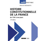 Histoire constitutionnelle de la France de 1789 à nos jours