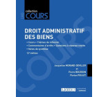 Droit administratif des biens