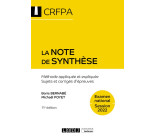 La note de synthèse - CRFPA - Examen national Session 2022