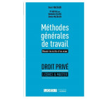 Méthodes générales de travail