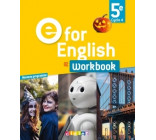 E for English 5e - Anglais Ed.2017 -Workbook