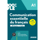 100% FLE - Communication essentielle du français A1 - Livre + didierfle.app