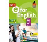 New E For English 6ème - Anglais Ed.2021 - Livre de l'élève