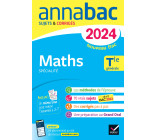 Annales du bac Annabac 2024 Maths Tle générale (spécialité)