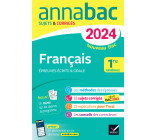 Annales du bac Annabac 2024 Français 1re générale (bac de français écrit & oral)