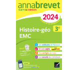 Annales du brevet Annabrevet 2024 Histoire-géographie EMC 3e