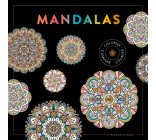 Black coloriage Mandalas