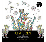 Happy coloriage Chats zen