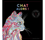 Black coloriage - Chats alors !