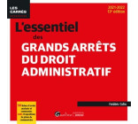 L'essentiel des grands arrêts du droit administratif