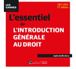 L'essentiel de l'introduction générale au droit