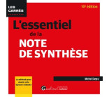 L'essentiel de la note de synthèse