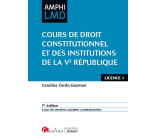 Cours de droit constitutionnel et institutions de la Ve République