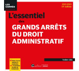 L'essentiel des grands arrêts du droit administratif