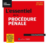 L'essentiel de la procédure pénale