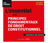 L'essentiel des principes fondamentaux de droit constitutionnel