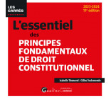 L'essentiel des principes fondamentaux de droit constitutionnel