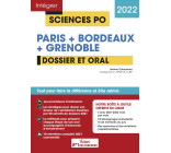 Sciences Po Paris + Bordeaux + Grenoble - Dossier + Oral