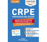 Concours Professeur des écoles - CRPE - Mises en situation professionnelle - 50 fiches de remise à niveau