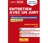 Entretien avec un jury - Concours de catégories A, B et C - Méthodes et exercices