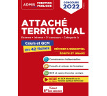 Attaché territorial - Catégorie A - Cours et QCM en 42 fiches