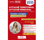 Concours Attaché territorial - Catégorie A - Annales corrigées