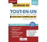 Sciences Po - Tout-en-un - Concours commun des IEP 2023