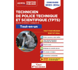 Concours TPTS - Technicien de police technique et scientifique - Catégorie B - Tout-en-un