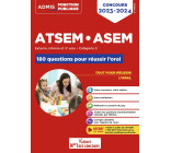 Concours ATSEM et ASEM - Catégorie C - 180 questions pour réussir l'oral