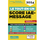 Le tout-en-un Score IAE-MESSAGE - 12 sujets blancs corrigés interactifs - Fil d'actu offert