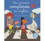 Mes premières comptines en anglais - Livre sonore avec 6 puces - Dès 1 an