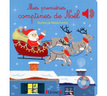 Mes premières comptines de Noël - Livre sonore avec 6 puces - Dès 1 an