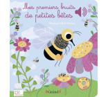 Mes premiers bruits de petites bêtes - Livre sonore avec 6 puces - Dès 1 an