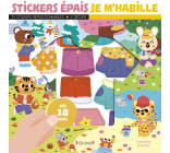 Stickers épais - Je m'habille