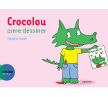 Crocolou aime dessiner