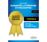 Spécialité Humanités, Littérature et Philosophie. Terminale.