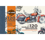 Harley-Davidson 120 - Une célébration en dessin