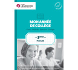 Mon année de français 3è : Cours, méthode, exercices, corrigés